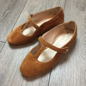 Sam Edelman Kids melody Mary Jane Brown Tan Camel Size 13